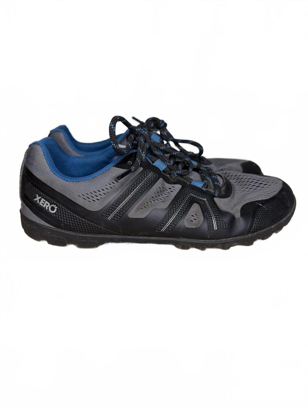 Xero Mesa Trail II Barefoot Trail Shoes Sz 9.5 Gray Black Sporty Hiking Sneakers - Picture 3 of 5